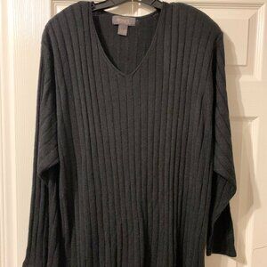 designs by Lane Bryant Women's Black Sweater